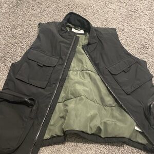Zara Black Vest